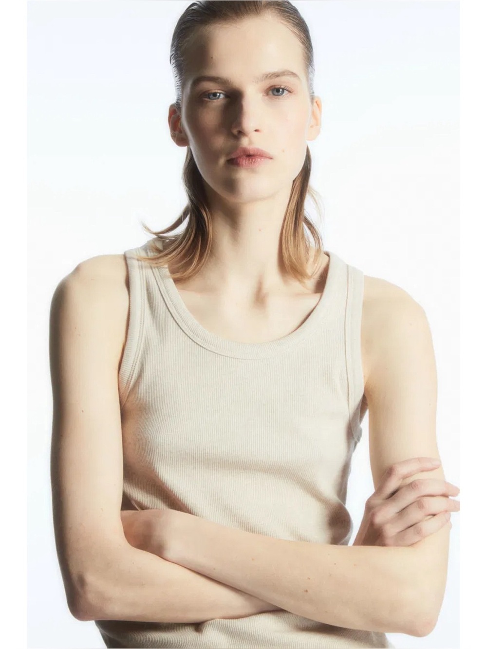COS ribbed tank top